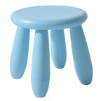 Lumendat Modern Minimalist Cylindrical Kid PP Low Stool Backless Armless For Living Room Lumendat