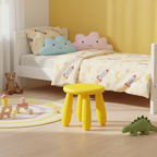 Lumendat Modern Minimalist Cylindrical Kid PP Low Stool Backless Armless For Living Room Lumendat