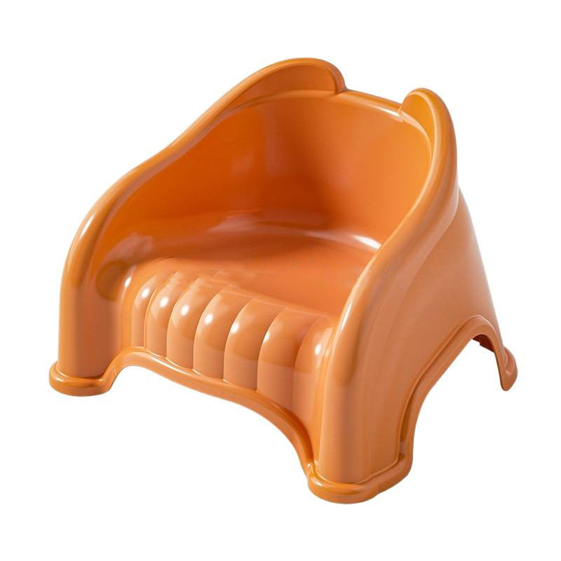 Lumendat Modern Minimalist Curved Bear Design PP Kids Stackable Low Stool Backrest Armless For Living Room Lumendat