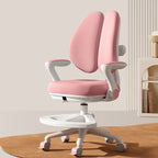 Contemporary Creative Curved Rabbit-Ear Design Kids PP Mesh Fabric Height-Adjustable Desk Chair Backrest Armrest For Home Office DFM-F