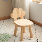 Lumendat Contemporary Creative Cylindrical Cloud-Shaped Kids Rubberwood Multi-layer Plywood Low Stool Backrest Armless For Living Room Lumendat