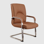 Modern Minimalist Rectangular Bow-Shaped Mesh Fabric Microfiber Leather Solid Wood PP Steel Desk Chair Backrest Armrest For Home Office DFM-F