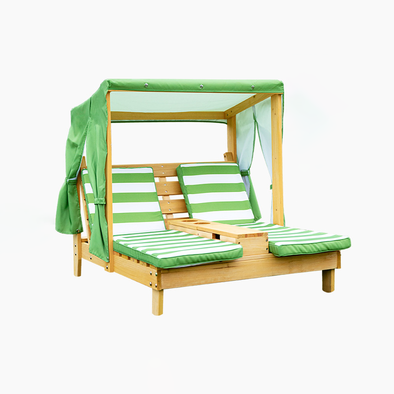 Lumendat Contemporary Creative Rectangular Kids Polyester Fabric Solid Wood Recliner Backrest For Outdoor Lumendat