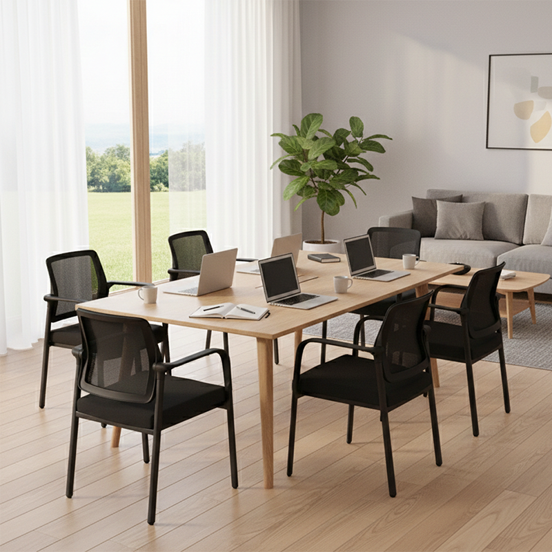 Modern Ergonomic Mesh Office Chair High Density Foam - Rectangular Comfortable Task Chair Reclining Desk Chair For Home Office Lumendat
