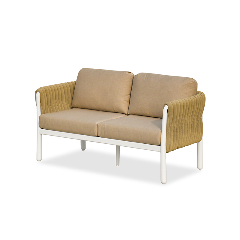 Modern Outdoor Garden Rope Sofa - 1/2/3 Seater For Balcony & Outdoor Patio Lumendat