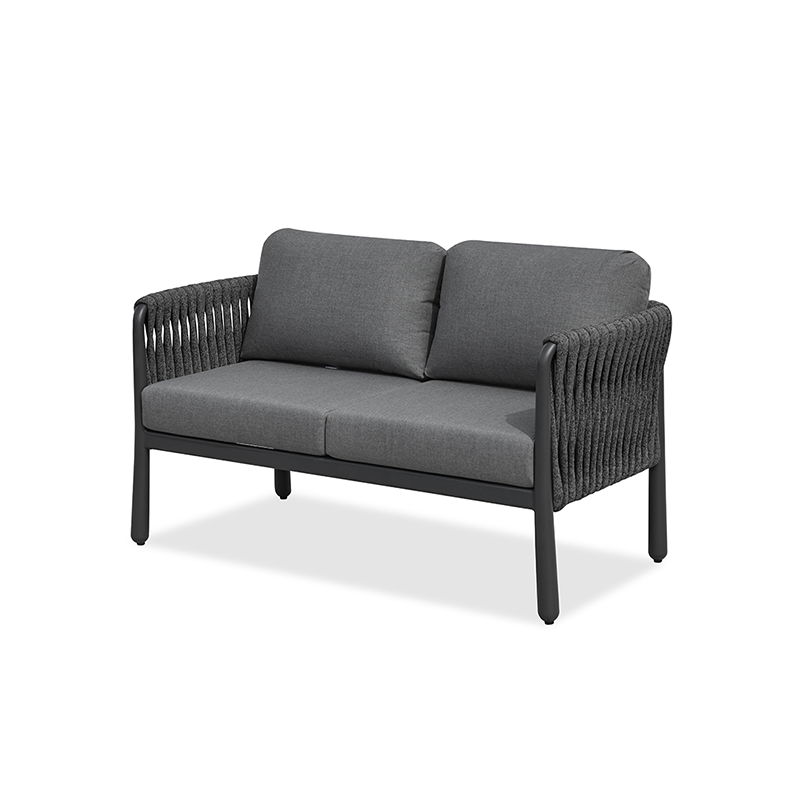Modern Outdoor Garden Rope Sofa - 1/2/3 Seater For Balcony & Outdoor Patio Lumendat
