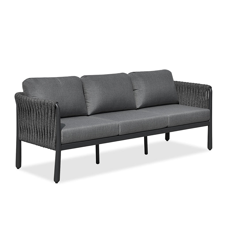 Modern Outdoor Garden Rope Sofa - 1/2/3 Seater For Balcony & Outdoor Patio Lumendat
