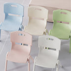 Lumendat Contemporary Scandinavian Square PP Stackable Backrest Kids Low Stool For Living Room Lumendat