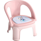 Lumendat Contemporary Creative Round PP Sound-Emitting Stackable Backrest Armrest Kids Low Stool For Living Room & Bedroom Lumendat