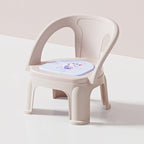 Lumendat Contemporary Creative Round PP Sound-Emitting Stackable Backrest Armrest Kids Low Stool For Living Room & Bedroom Lumendat