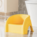 Lumendat Contemporary Creative Round PP Stackable Backrest Armrest Kids Low Stool For Living Room & Bedroom Lumendat