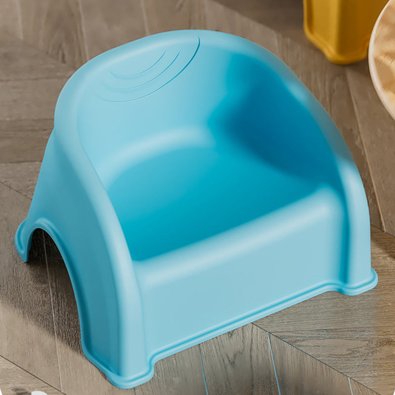 Lumendat Contemporary Creative Round PP Stackable Backrest Armrest Kids Low Stool For Living Room & Bedroom Lumendat