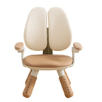 Lumendat Contemporary Creative Square PU Leather PP Height-Adjustable Backrest Armrest Kids Chair For Living Room & Bedroom Lumendat