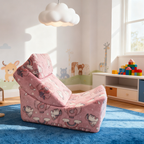 Lumendat Contemporary Creative Rectangular Kids Sofa: Freely Combinable Compressible - Backrest Lounge Chair For Living Room Lumendat