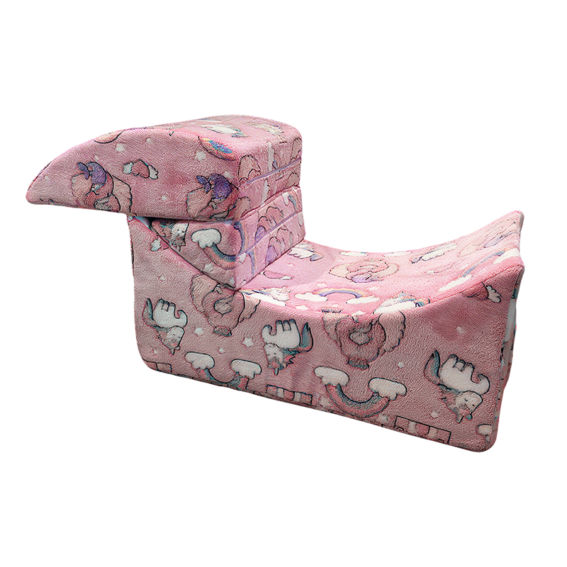 Lumendat Contemporary Creative Rectangular Kids Sofa: Freely Combinable Compressible - Backrest Lounge Chair For Living Room Lumendat