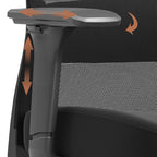 Modern Minimalist Ergonomic Desk Chair - High-Back Mesh Gaming Chair: Adjustable Headrest And Armrest For Home Office Lumendat