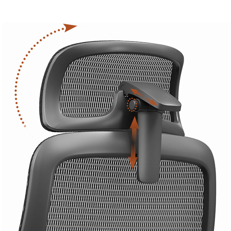 Modern Minimalist Ergonomic Desk Chair - High-Back Mesh Gaming Chair: Adjustable Headrest And Armrest For Home Office Lumendat