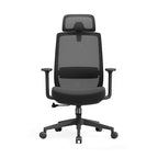 Modern Minimalist Ergonomic Desk Chair - High-Back Breathable Mesh Gaming Chair: Adjustable Headrest And Lumbar Support For Home Office Lumendat