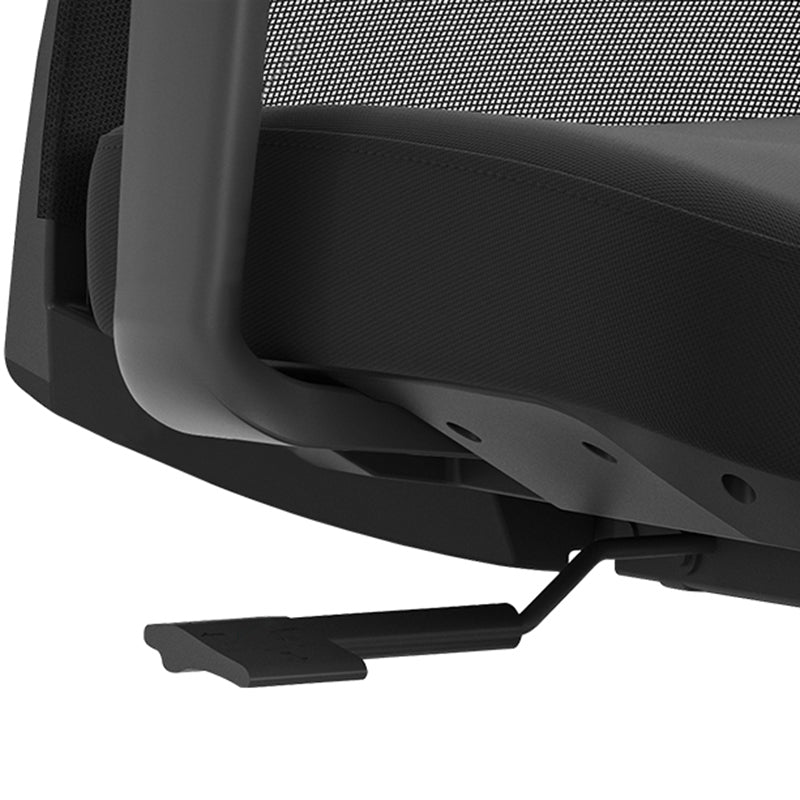 Modern Minimalist Mid-Back Ergonomic Desk Chair - Breathable Mesh Gaming Chair: Adjustable Lumbar Support Swivel Chair For Home Office Lumendat