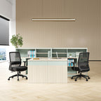 Modern Minimalist Mid-Back Ergonomic Desk Chair - Breathable Mesh Gaming Chair: Adjustable Lumbar Support Swivel Chair For Home Office Lumendat