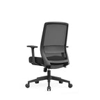 Modern Minimalist Mid-Back Ergonomic Desk Chair - Breathable Mesh Gaming Chair: Adjustable Lumbar Support Swivel Chair For Home Office Lumendat