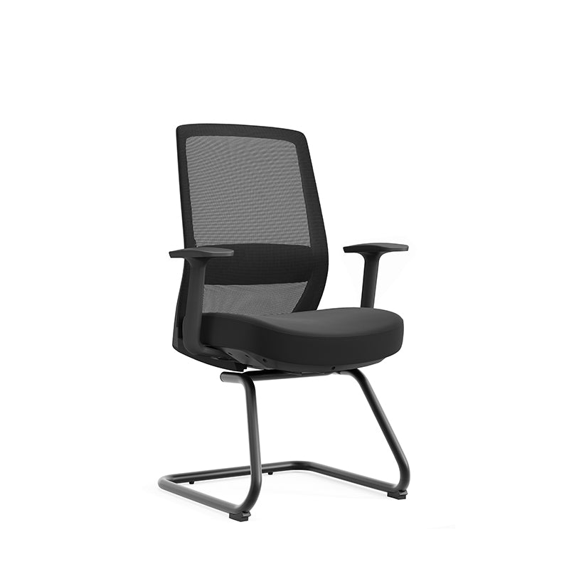 Modern Minimalist Executive Desk Chair - Breathable Mesh Office Reception Chair: Ergonomic Conference Chair For Home Office Lumendat