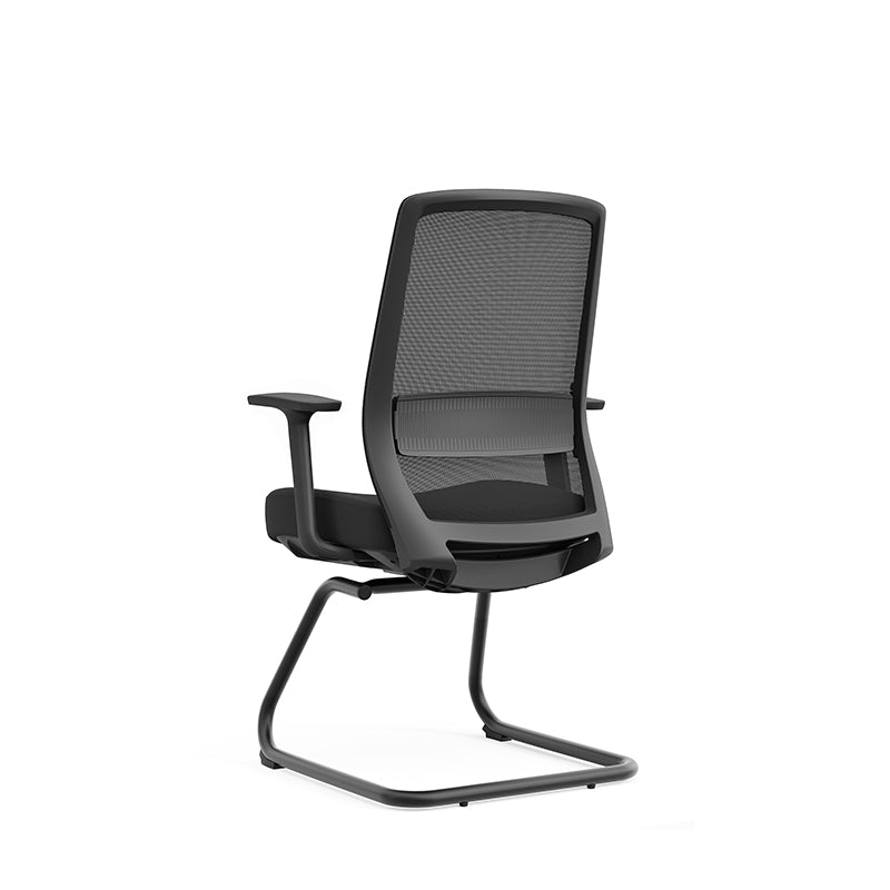 Modern Minimalist Executive Desk Chair - Breathable Mesh Office Reception Chair: Ergonomic Conference Chair For Home Office Lumendat