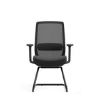 Modern Minimalist Executive Desk Chair - Breathable Mesh Office Reception Chair: Ergonomic Conference Chair For Home Office Lumendat