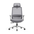 Modern Minimalist Ergonomic Desk Chair - 4D Headrest Breathable Mesh Chair: Lumbar Support Gaming Chair With Height Adjustment & Swivel For Home Office Lumendat