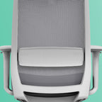 Modern Minimalist Executive Visitor Chair - Mesh Office Reception Chair: Breathable Ergonomic Desk Chair For Home Office Lumendat