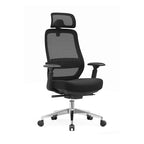 Modern Minimalist Black Executive Office Chair: Ergonomic Design-Swivel Height-Adjustable Gaming Chair For Home Office Lumendat