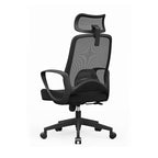 Modern Minimalist High-Back Ergonomic Desk Chair: Adjustable Headrest Gaming Chair - Height-Adjustable Swivel Chair For Home Office Lumendat