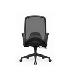 Modern Minimalist Mid-Back Desk Chair: Ergonomic Gaming Chair - Breathable Mesh Height-Adjustable Swivel Chair For Home Office Lumendat