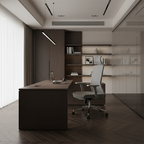 Modern Minimalist High-Back Mesh Desk Chair: Adjustable Headrest With Coat Rack - Ergonomic Swivel Gaming Chair For Home Office Lumendat