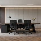 Modern Minimalist Swivel Mesh Desk Chair: Backrest & Armrests - Ergonomic Gaming Chair For Home Office Lumendat