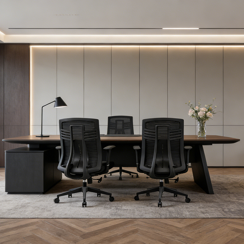 Modern Minimalist Swivel Mesh Desk Chair: Backrest & Armrests - Ergonomic Gaming Chair For Home Office Lumendat