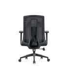 Modern Minimalist Swivel Mesh Desk Chair: Backrest & Armrests - Ergonomic Gaming Chair For Home Office Lumendat