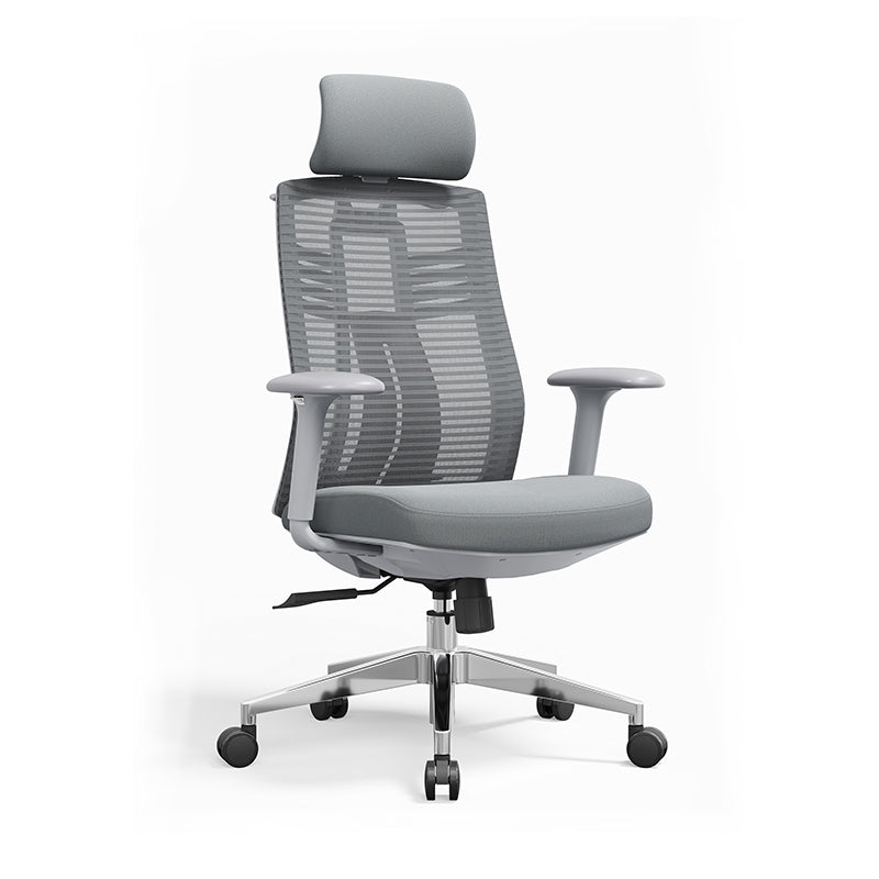 Modern Minimalist Ergonomic High-Back Desk Chair: 4D Armrests - Adjustable Lumbar Support Gaming Chair For Home Office Lumendat