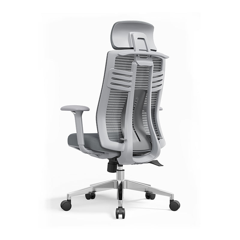 Modern Minimalist Ergonomic High-Back Desk Chair: 4D Armrests - Adjustable Lumbar Support Gaming Chair For Home Office Lumendat