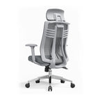 Modern Minimalist Ergonomic High-Back Desk Chair: 4D Armrests - Adjustable Lumbar Support Gaming Chair For Home Office Lumendat