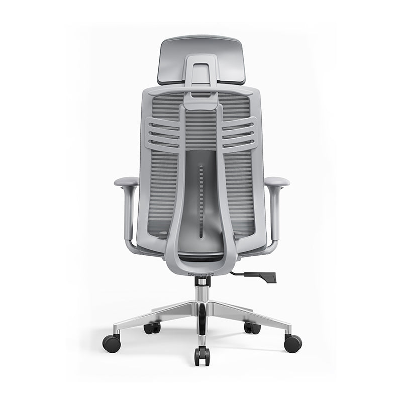 Modern Minimalist Ergonomic High-Back Desk Chair: 4D Armrests - Adjustable Lumbar Support Gaming Chair For Home Office Lumendat