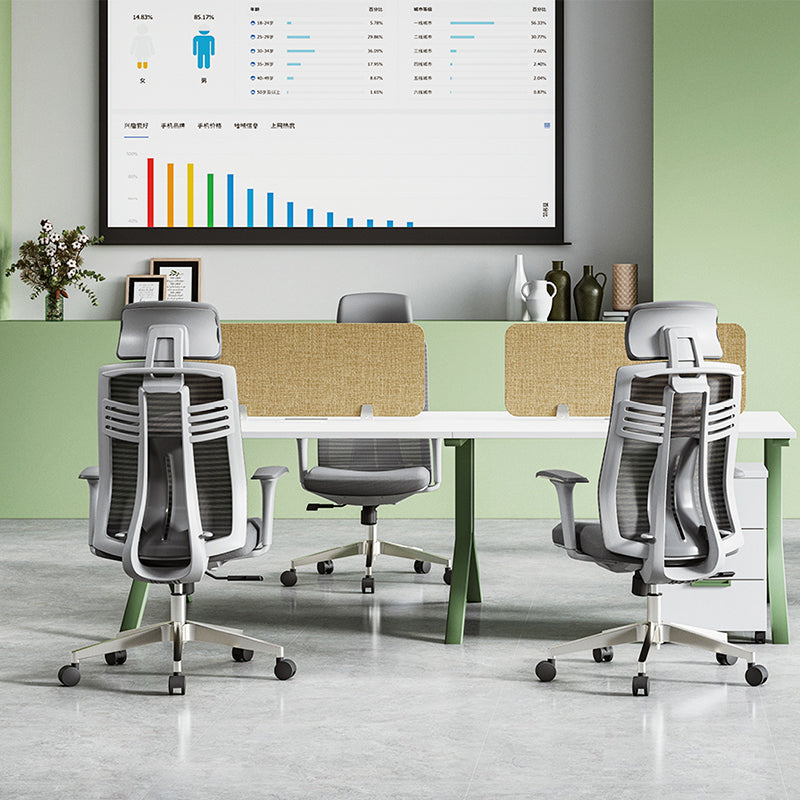 Modern Minimalist Ergonomic High-Back Desk Chair: 4D Armrests - Adjustable Lumbar Support Gaming Chair For Home Office Lumendat