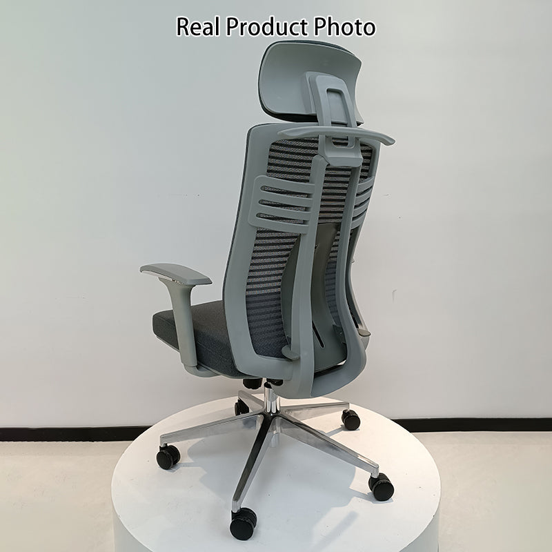 Modern Minimalist Ergonomic High-Back Desk Chair: 4D Armrests - Adjustable Lumbar Support Gaming Chair For Home Office Lumendat