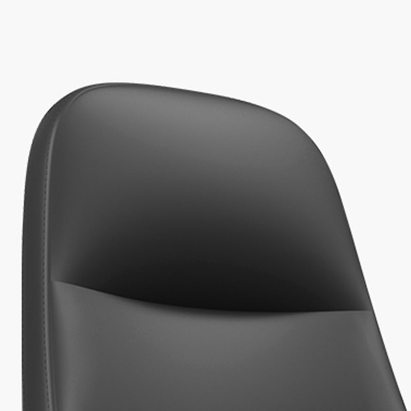 Modern Ergonomic Deluxe Executive Desk Chair: Silicone-Coated Faux Leather - Minimalist Office Chair For Home Office Lumendat