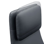 High-End Executive Leather Desk Chair: Modern Minimalist Style - Ergonomic High-Back Office Chair For Home Office Lumendat