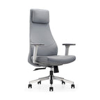 High-End Executive Leather Desk Chair: Modern Minimalist Style - Ergonomic High-Back Office Chair For Home Office Lumendat