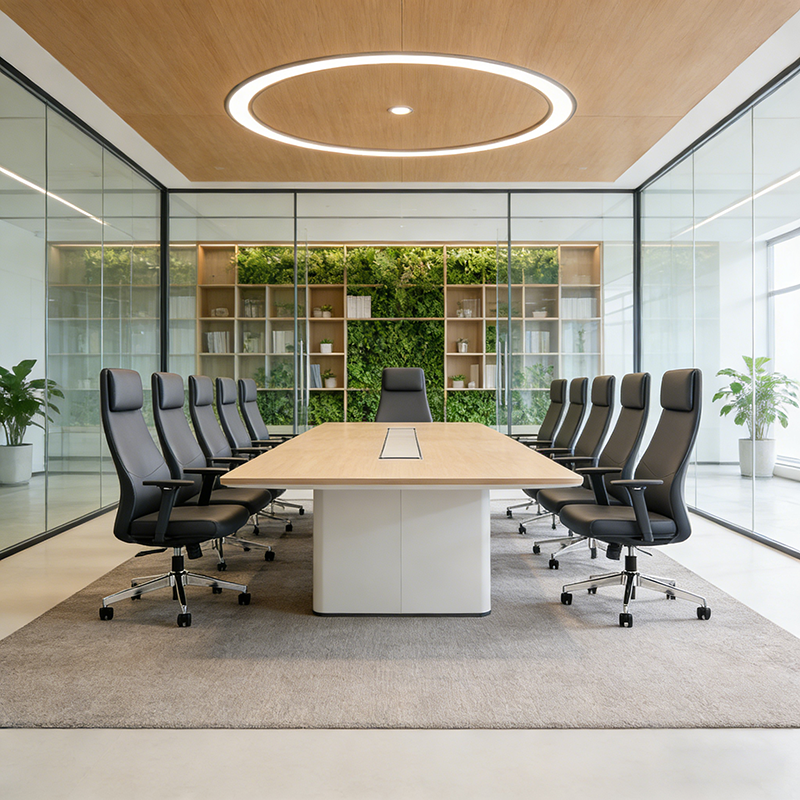 High-End Executive Leather Desk Chair: Modern Minimalist Style - Ergonomic High-Back Office Chair For Home Office Lumendat