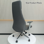 High-End Executive Leather Desk Chair: Modern Minimalist Style - Ergonomic High-Back Office Chair For Home Office Lumendat