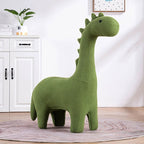 Lumendat Modern Minimalist Giraffe-Shaped Knitted Cotton Sponge Kid Accent Chair For Living Room Lumendat
