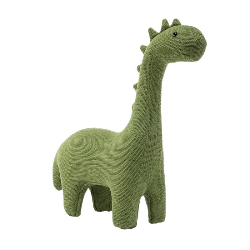 Lumendat Modern Minimalist Giraffe-Shaped Knitted Cotton Sponge Kid Accent Chair For Living Room Lumendat